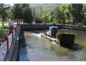 KUĞULU TABİAT PARKINDA PARKTA HUMMALI ÇALIŞMA