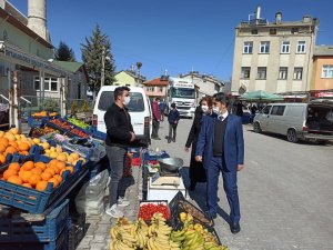 Kaymakam Aydın ERDOĞAN Ortakaraören Mahallesini Ziyaret Etti