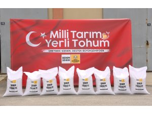 Büyükşehir’den Çiftçiye Yerli Şeker Fasulye Tohumu Desteği