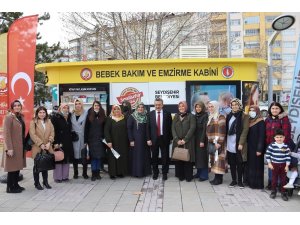 BEBEK BAKIM VE EMZİRME KABİNLERİNİN AÇILIŞI GERÇEKLEŞTİRİLDİ