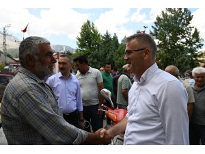 BAŞKAN USTAOĞLU GÖKÇEHÜYÜK VE TARAŞÇI’DA ÇALIŞMALARI İNCELEDİ