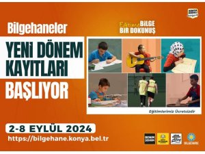 Seydişehir Bilgehane'de "Yeni Dönem" Kayıtları Başladı