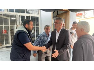 BAŞKAN USTAOĞLU MİNİBÜSÇÜ ESNAFI İLE BULUŞTU